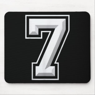 Nummer 7 67 Meme Matching Mousepad