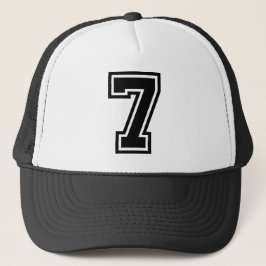 Nummer 7 Classic Truckerkappe