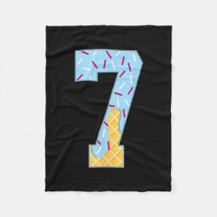 Nummer 7 Eis Drip 67 Meme Paar Halloween C Fleecedecke