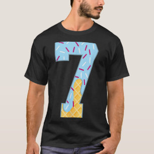 Nummer 7 Eis Drip 67 Meme Paar Halloween C T-Shirt