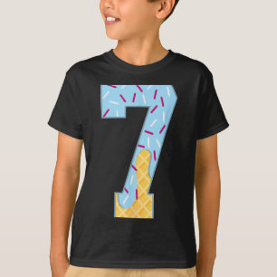 Nummer 7 Eis Drip 67 Meme Paar Halloween C T-Shirt