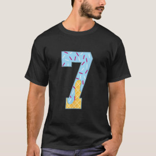 Nummer 7 Eiscreme-Tropf 67 Meme-Paar Halloween C T-Shirt