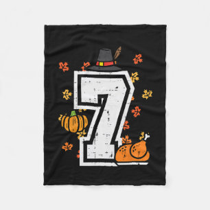 Nummer 7 Erntedankfest 6 7 passend 67 Meme Männer Fleecedecke