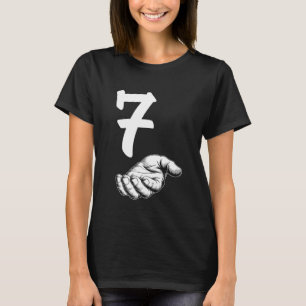 Nummer 7 Matching 67 Meme Halloween-Kostüm Gen Al T-Shirt