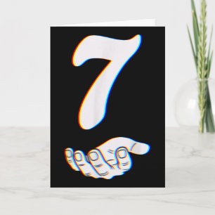Nummer 7 Matching 67 Meme Halloween Kostüm Männer  Karte
