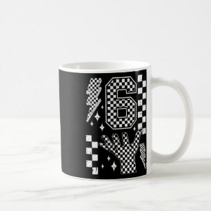 Nummer 7 Matching 67 Meme kariertes Kostüm Kinder  Kaffeetasse