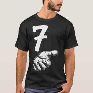 Nummer 7 Matching Duo 67 Meme Gen Alpha Slang Hall T-Shirt