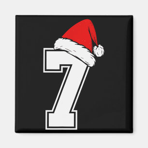 Nummer 7 Matching Six Seven 6 7 Meme 6 7 Weihnacht Magnet