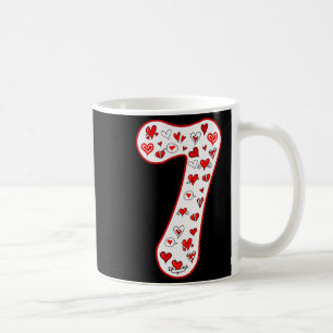 Nummer 7 Paarkostüm Duo 67 Meme Six Seven Vale Kaffeetasse