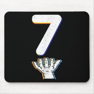 Nummer 7 passend 67 Meme Halloween Kostüm Männer F Mousepad