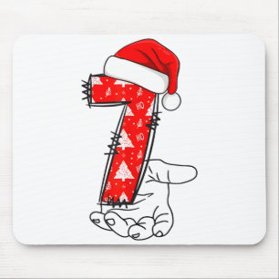 Nummer 7 Passend 67 Meme Weihnachtskostüm Männer W Mousepad