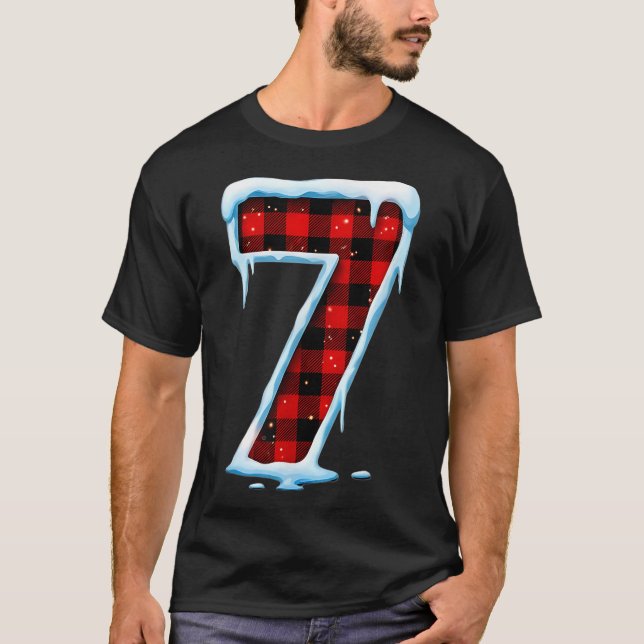Nummer 7 Passend 67 Meme Weihnachtskostüm Männer W T-Shirt (Vorderseite)