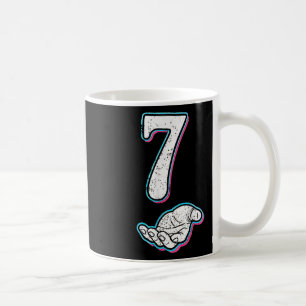 Nummer 7 passend zu 67 Meme Halloween Kostüm Männe Kaffeetasse
