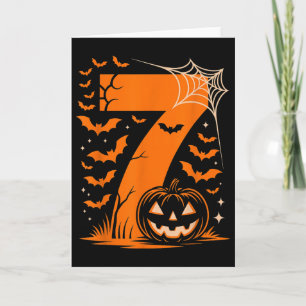 Nummer 7 passend zu 67 Meme Halloween-Kostüm Männe Karte
