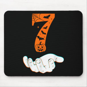 Nummer 7 passend zu 67 Meme Halloween Kostüm Männe Mousepad