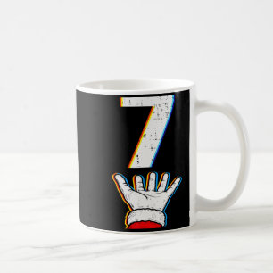 Nummer 7 passende 67 Meme Weihnachten Pyjama Männe Kaffeetasse
