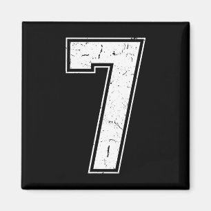 Nummer 7 Passendes Kostüm 67 Meme Kostüm Distresse Magnet