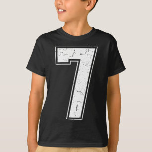Nummer 7 passendes Kostüm 67 Meme Kostüm Kummer T-Shirt