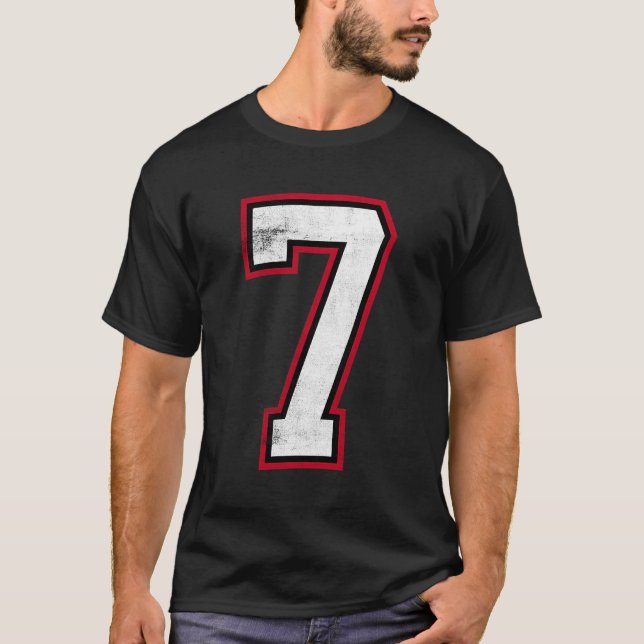 Nummer 7 T-Shirt (Vorderseite)