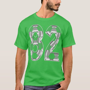 Nummer 82 Jersey 82 Mama Player Fan 2 T-Shirt