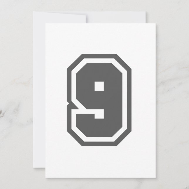 Nummer 9 (Vorderseite)
