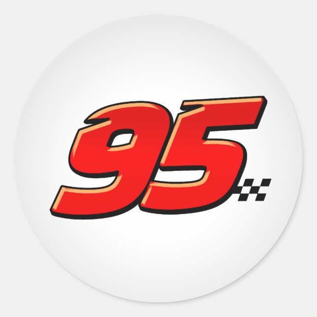 Nummer 95 - Aufkleber (Vorderseite)