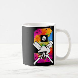Nummer 9 Jahre Cricket 9. Geburtstag 1 Kaffeetasse