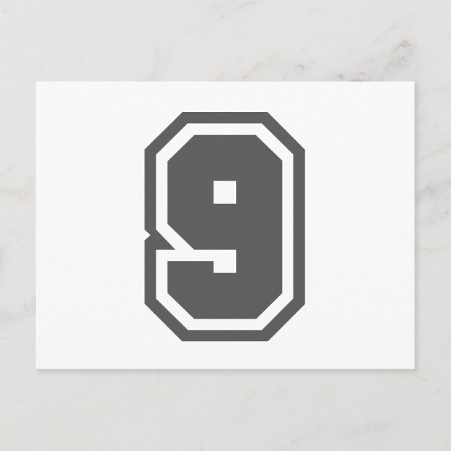Nummer 9 postkarte (Vorderseite)