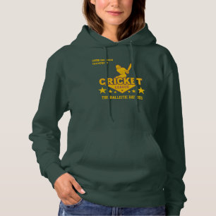 Nummer der ausgewählten Cricket Club-Liga Hoodie