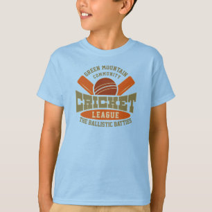 Nummer der ausgewählten Cricket Club-Liga T-Shirt