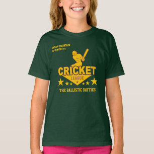 Nummer der ausgewählten Cricket Club-Liga T-Shirt