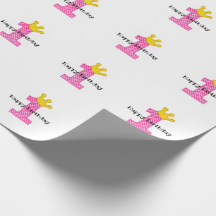 Nummer eins geschenkpapier