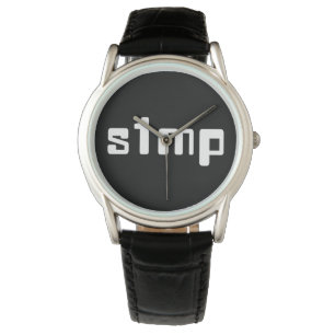 Nummer eins Simp Armbanduhr