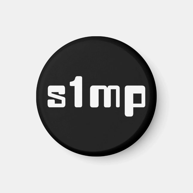 Nummer eins Simp Magnet (Vorne)