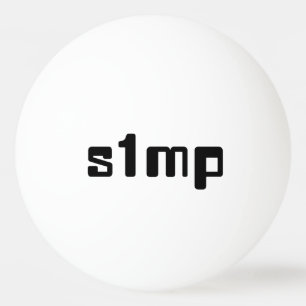 Nummer eins Simp Tischtennisball