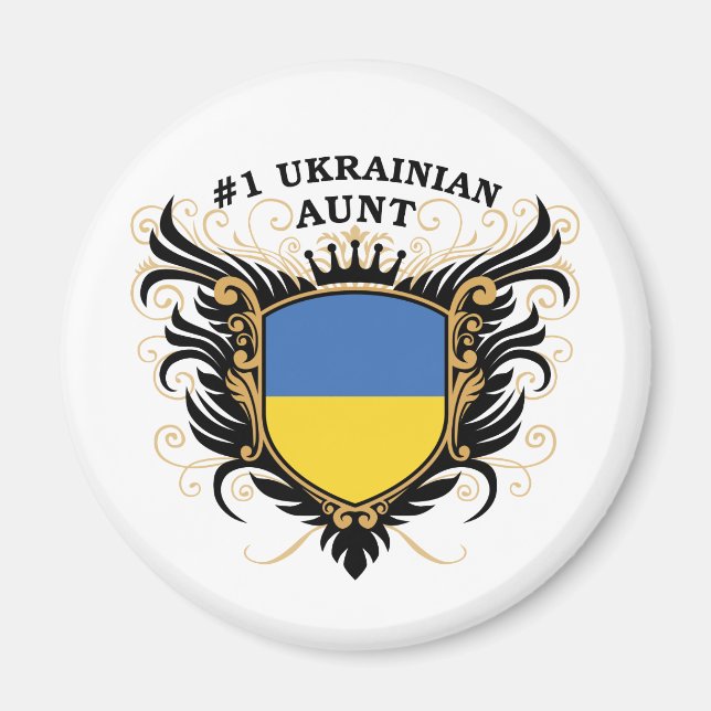 Nummer eins ukrainische Tante Magnet (Vorne)
