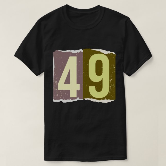Nummer Magazin Lösegeld 49 T-Shirt (Design vorne)