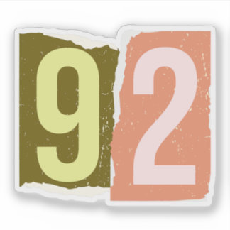 Nummer Magazin Lösegeld 92 Aufkleber