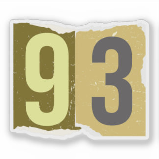 Nummer Magazin Lösegeld 93 Aufkleber