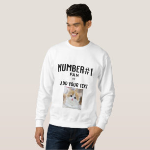 NUMMER Nr. 1 FEHLEN DES HINZUFÜGEN IHRES TEXT/ERST Sweatshirt