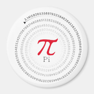 Nummer Pi Magnet