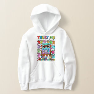 Nummer-Tag Kinder Hoodie Lustige Mathe Zahlen
