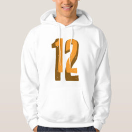 Nummer zwölf hoodie
