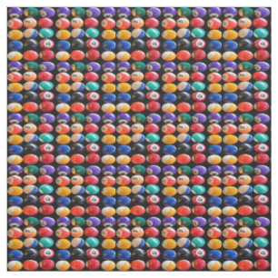 Nummerierte farbige Eightballs, Stoff