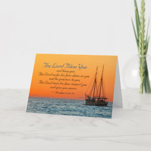 Nummern 6 24-26 Der Herr segne dich und behalte di Karte