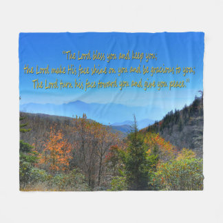 Nummern 6:24-26 fleecedecke