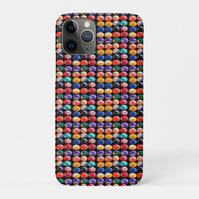 Nummern Farbige Nachtbälle, iPhone 11 Fall Case-Mate iPhone Hülle (Rückseite)
