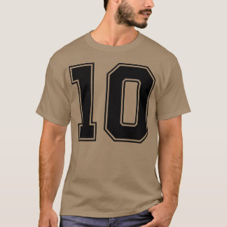 Nummern T-Shirt