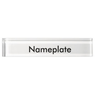 Nummernschild Namensplakette