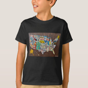 Nummernschild T - Shirt (Kinder')